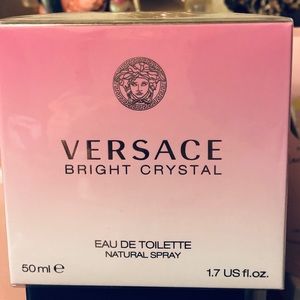 Versace bright crystal fragrance. 1.7 oz.